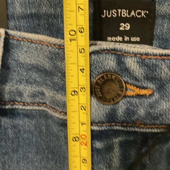 Just black denim ankle skinny jeans 29 - Picture 9 of 10
